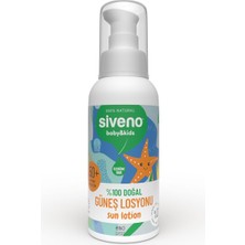Asitan SIVENO%100 Doğal Çocuk Güneş Losyonu Leke Karşıtı Nemlendirici Bitkisel Vegan Uva Uvb Spf 50+