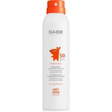 Asitan Babe Pediatric Transparent Sunscreen Wet Skin Spf 50 Bebek ve Çocuk Için Güneş Spreyi 200 ml