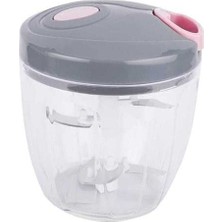 Asitan Tantitoni Pratik Doğrayıcı, Açık Pembe Gri, 900 ml