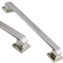 Asitan Bersel Çekme Kolu Çelik Kapı Dış Kapı Kolu Tutma Kulbu Saten Kulp 60 cm
