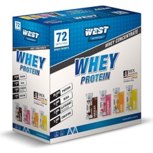 Asitan Whey Protein Tozu 2592 gr 72 Şase Mix Aroma + Hediye