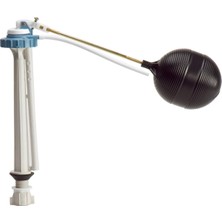 Asitan Coast Mark Iv Anti-Sifon Ballcock Tuvalet Tamir Kiti, Beyaz/siyah, Tek Paket (88915)