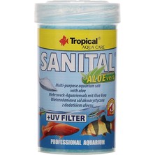 Asitan Tropical Sanital +Alovera 100ML Akvaryum Tuzu