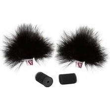 Asitan Rycote 065555 Ristretto Siyah Renk Yaka Mikrofonu Rüzgar Koruyucu
