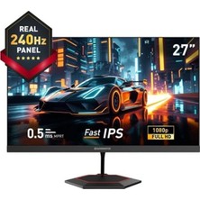Asitan GB-27F240FF 27 Fhd Fast IPS Rgb Gaming Monitör 240Hz 0.5ms Siyah