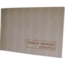 Asitan Dilman Tahsilat Makbuzu 2/50 2 N Otokopili