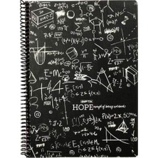 Asitan Gıpta 141227 Defter 18,5X26 Hope Spiralli Karton 80 Yaprak Kareli 1195