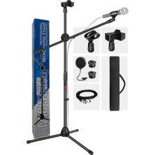Asitan Lastvoice MS06 Mikrofon Standı + Pop Filtre + Xlr Kablo
