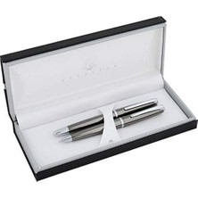 Asitan Steelpen Saturn Serisi 2358 Titanium Dolma Kalem+Tükenmez Kalem