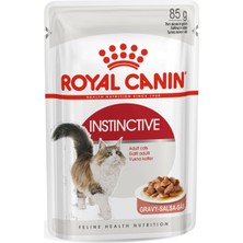 Asitan Instinctive Gravy Pouch Yaş Kedi Maması 85 gr x 12 Adet | Royal Canin | Tek Yem | Dengeli Bir Kedi