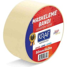 Asitan Kraf Maskeleme Bandı 50MMX40M 4050G
