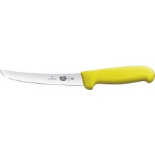 Asitan Victorinox Fibrox Kemik Sıyırma Bıçağı, Swiss Made, 15 cm Kavisli Bıçak, Kaymaz, Paslanmaz,
