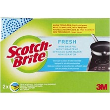 Asitan Scotch-Brite 34253 Fresh Çizilmez Tırnak Koruyucu Sünger