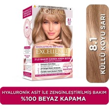 Asitan L'oréal Paris Excellence Creme 8.1 Küllü Koyu Sarı Saç Boyası