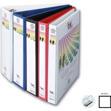 Asitan 09-2d-B Klasör A4 Pvc/plastik Tanıtım/sunum/prezentasyon/arşiv Dosyası 9 Cm. Sırt 2 Halka D Me