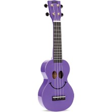 Asitan Smiley Serisi Soprano Ukulele Mor