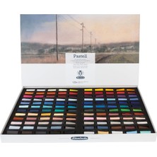 Asitan Pastel, 120 Renk, Çok Amaçlı, 77 120 097, Karton Set, 120 Adet Yarım Pastel Kalem, El Yapımı P