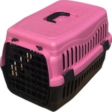 Asitan Yıldızhane Kedi Köpek Taşıma Kabı Pembe Renk