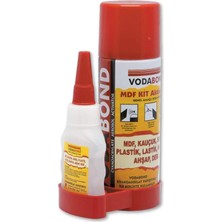 Asitan Mdf Yapıştırıcı Kit 200ML Şeffaf