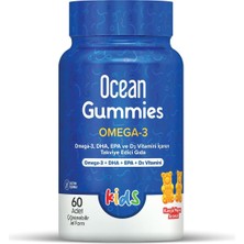 Asitan Kids Gummies Omega 3 60 Çiğnenebilir Jel Form