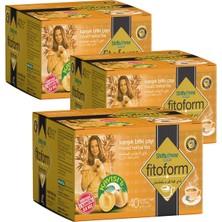 Asitan 3 Kutu Fitoform Kayısılı Bitki Çayı 40 Poşet Kayısılı Fito Form Çay Fitaform