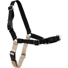 Asitan Premier Easy Walk Köpek Koşum Takımı, Siyah/gri, Boyut L