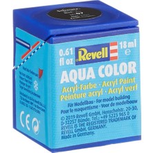 Asitan Su Bazlı Maket Boyası Siyah Parlak 18 ml (36107)