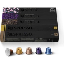 Asitan Kapsüller Originalline, Çeşitlilik Paketi, Hafif, Orta, Koyu Kızarmış Espresso Kahve, 50 Adet