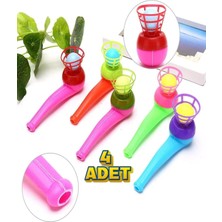 Asitan 4'lü Set Oyuncak Saksafon Popit Pipet Top Üfleme Oyunu Yağmurella4