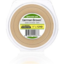 Asitan Walker Tape - German Brown™ Roll Tape - Protez Saç Bandı Rulo 12 Yds (2.5cm x 11M)