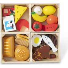 Asitan Melissa & Doug 10271 Ahşap Gıdalarımız