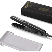 Asitan Mini Düz Demir, 1,8 cm Seramik Küçük Saç Düzleştirici, Kısa Saçlar Için Düz Ütüler, Haf