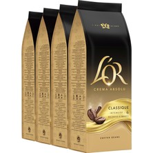 Asitan L'or Crema Absolu Çekirdek Kahve, Yoğunluk 6, Dengeli Lezzet ve Yumuşak Içim, 500 Gram