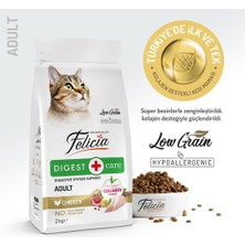 Asitan Az Tahıllı 2 kg Yetişkin Tavuklu Hypoallergenic Kedi Maması