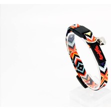 Asitan Güvenli Kilitli Kedi Boyun Tasması (Ethnic)