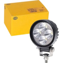 Asitan Hella Led-Çalışma Farı R600-12/24V - Yuvarlak - 500LM - Vidalanmış/montaj - Hareketli Montaj B
