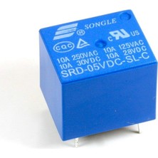 Asitan Songle 250V 10A SRD-05VDC-SL-C 5V Dc Röle 5 Pin Pcb Montaj Tip 220V No Nc Güç Rölesi Spdt Lamba