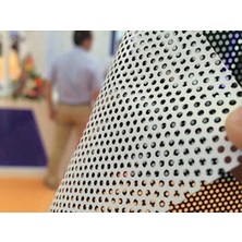 Niks Home Cam Filmi Delikli Folyo, One Way Vision Kendinden Yapışkanlı Pvc Kaplama Folyosu