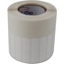 Asitan Al Hızlı Al Kuyumcu Etiketi Mücevher Stickerları Takı Etiketleri 72X10 1200 Adet Rulo Etiket Pp