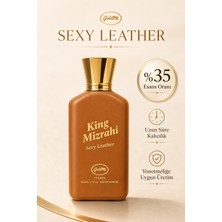 King Mizrahi - Sexy Leather 50 ml Edp Erkek Parfüm %35 Esans Yüksek Kalıcılık Afro Etkili Çekicilik - Goldmi Kokun Konuşur Tanırlar Seni