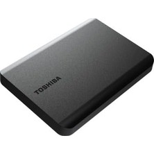 Asitan Toshıba 2.5 Canvıo Basıc 2tb USB 3.2 2.5 Gen1 Harıcı Harddısk Si̇yah HDTB520EK3AA