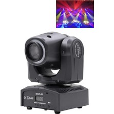 Asitan Quenlite WASH-307 Moving Head Robot Sahne Işık 30W LED Gobolar Ile