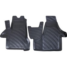 Asitan Volkswagen Transporter T5-T6 2003-2015 Uyumlu 3D Havuzlu Paspas