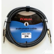 Asitan Kirlin IWCX-201 3mt. Örgülü Enstrüman Kablosu