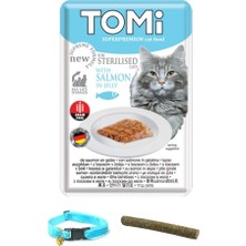 Asitan Sterilised Somonlu Kısır Kedi Pouch Yaş Maması 11X85 gr