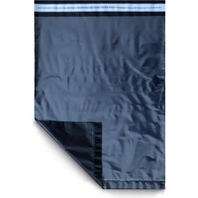 Asitan Siyah-Şeffaf Kargo Poşeti 48X62+4 cm - 50 Adet