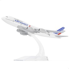 Aircraft Air France Metal Model Uçak 1:400 Ölçekli (16CM)