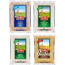 Asitan Bakliyat Seti/nohut - Fasulye - Pirinç - Bulgur