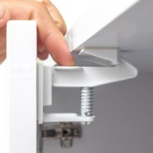 Asitan Baby Lock 5 Adet Bebek Çocuk Çekmece Dolap Güvenlik Kilidi Gizli Kilit - Orijinal 3m Çift Tarafl