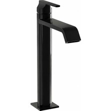 VitrA Artema Suit Lavabo Bataryası Üstten-Yüksek P.siyah
